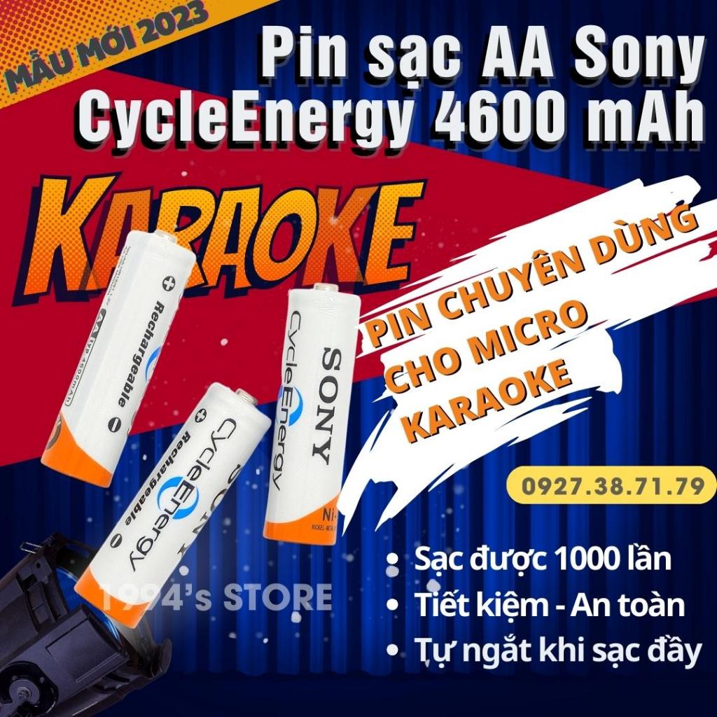 Pin sạc Sony dùng cho bàn phím chuột MoFii, Ajazz 308i, Logitech, Xiaomi - Remote tivi, máy lạnh - Tuổi thọ sạc 1000 lần