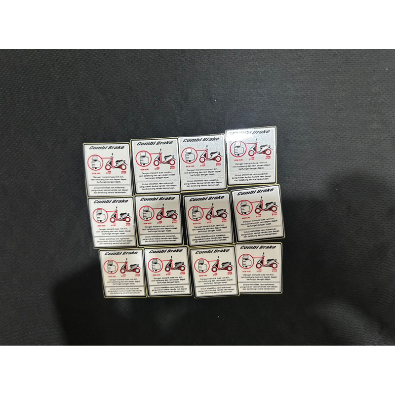 Tem Combi Brake Dán Bợ Cổ Vario/Click 2015-2017