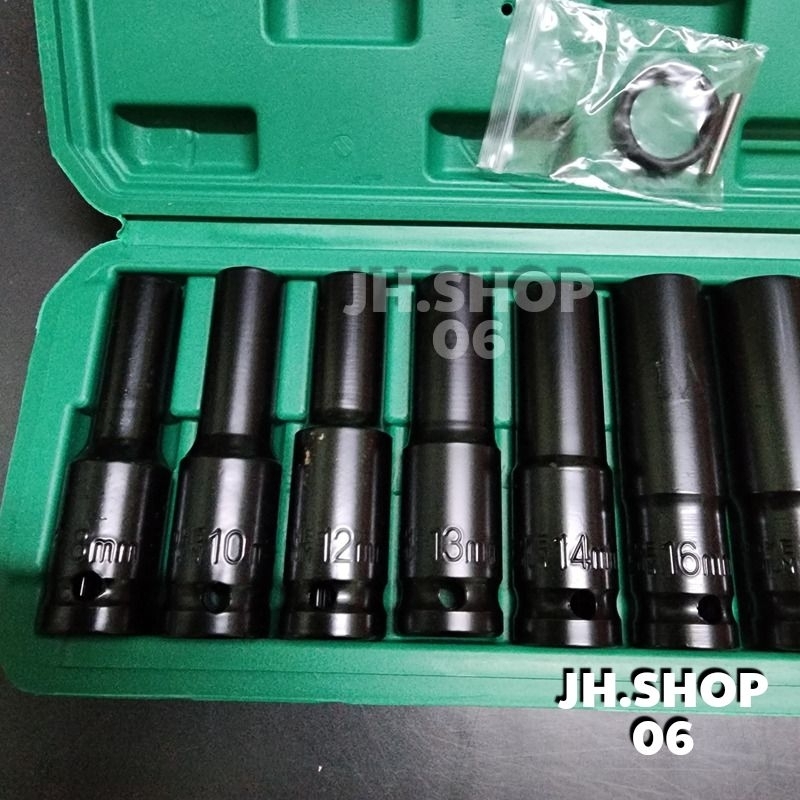 Bộ đầu tuýp dài 1/2 thép đen cao cấp JAPAN