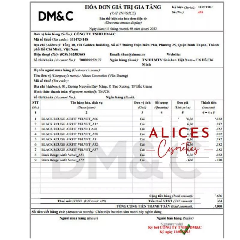 Xả kho giá gốc- Son kem lì Balck Rouge A12 màu đỏ nâu chính hãng