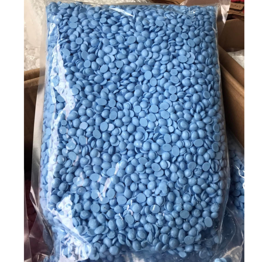 1KG Sáp Wax Lông Ít Nóng Hương Sữa Dừa Thơm Siêu Bám Lông