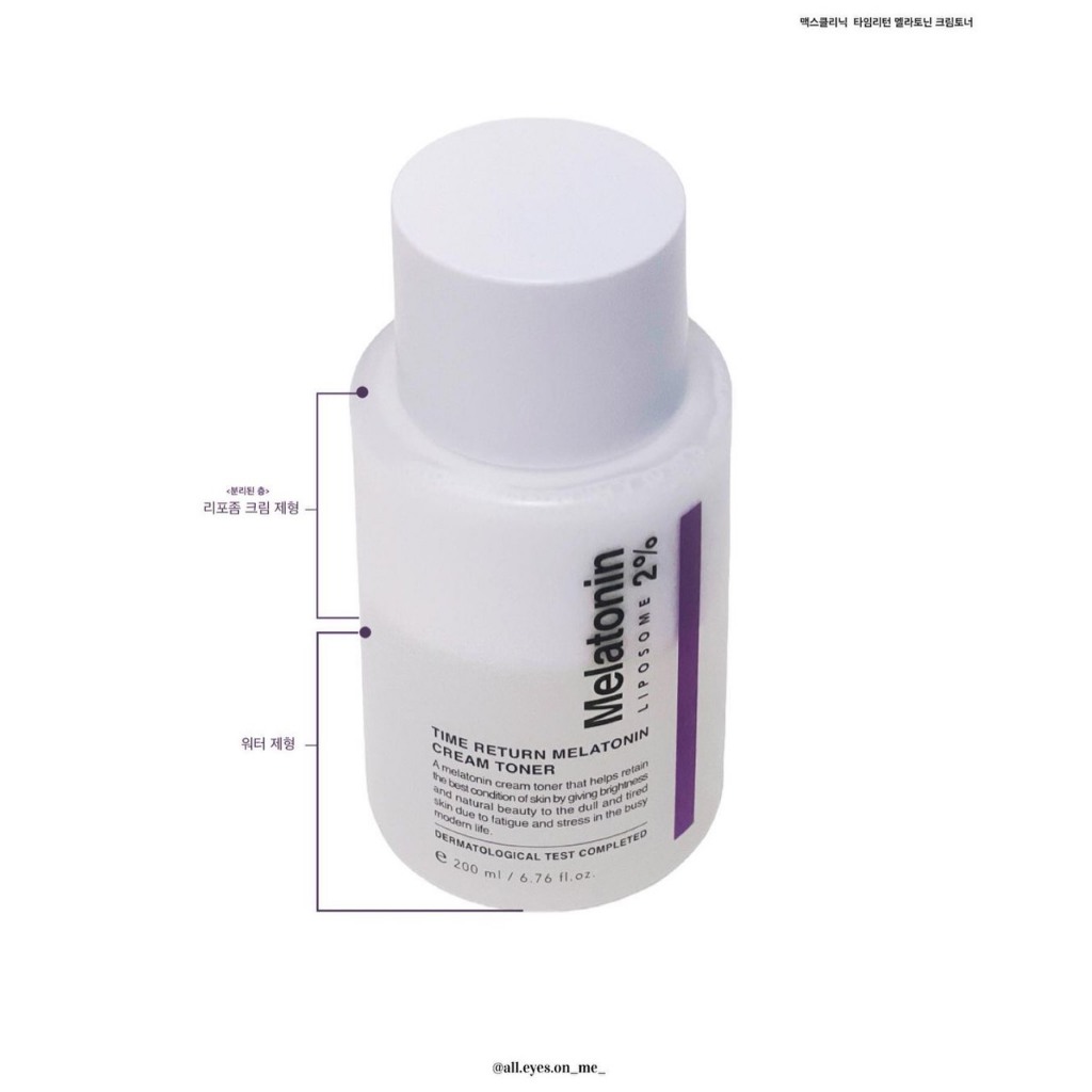 Toner Melatonin 2% Maxclinic Dưỡng Sáng Làm Mờ Đốm Nâu Hiệu Qủa | Xù Korea