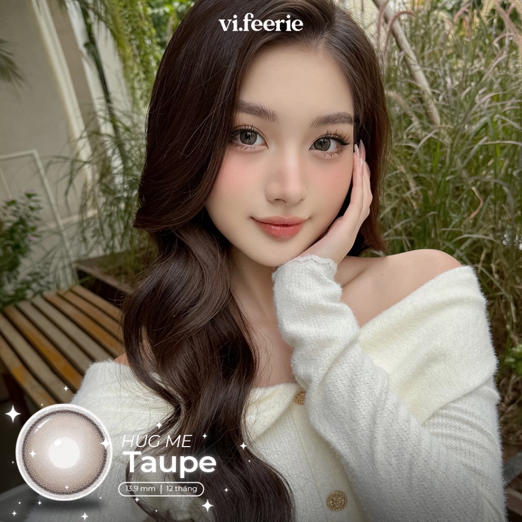 Kính áp tròng nâu hack mắt to tròn DEKAME HUG ME I-Sha Lens - VF Lens