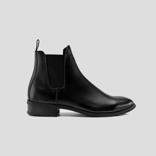 Giày Boot Nam Nữ FANGY - The Mckay Chelsea Boots SS2 - Đen Bóng