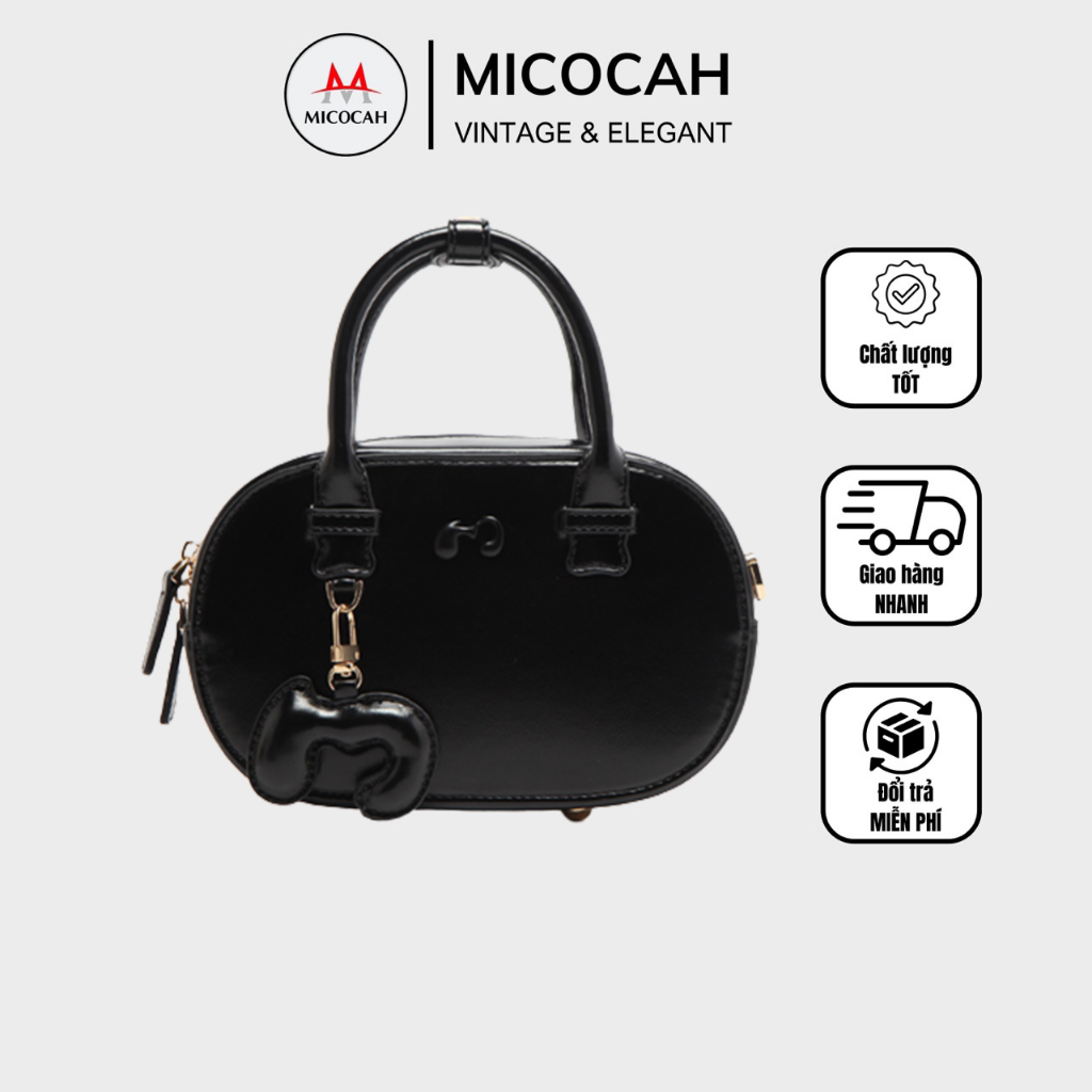 Túi Xách Nữ Đeo Chéo Chính Hãng MICOCAH Kiểu Dáng Hàn Quốc Thời Trang Da Cao Cấp MC194