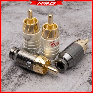 Jack AV Hoa Sen, giá 1 cặp, lổ đuôi 5mm, rắc hàn dây bông sen rca. J-RCA