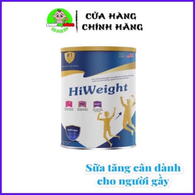 Sữa tăng cân Hiweght lon 650g chính hãng