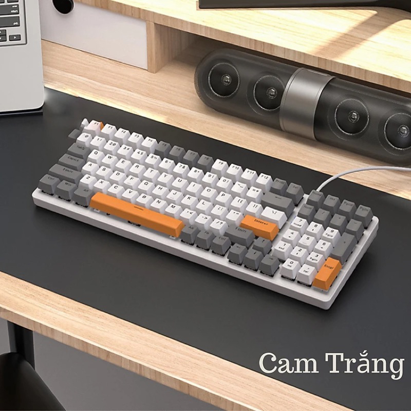 Phím cơ decor K3 Premium Gaming có Hotswap 10 chế độ led