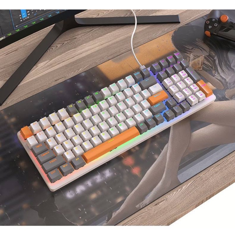 Phím cơ decor K3 Premium Gaming có Hotswap 10 chế độ led