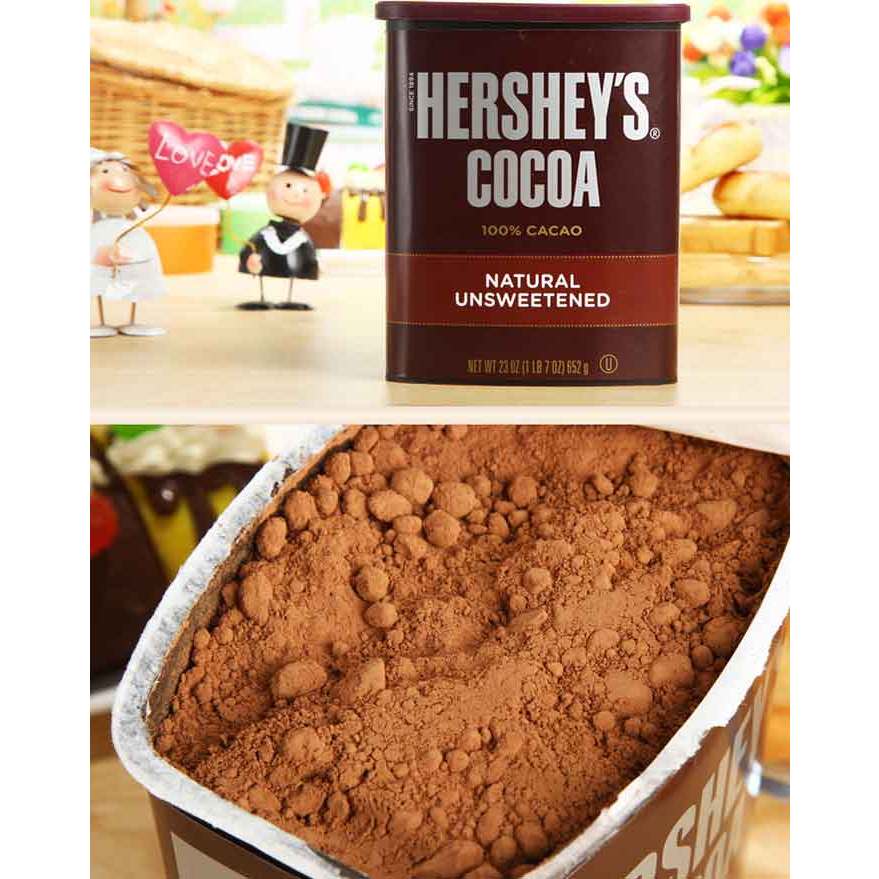 Bột cacao nguyên chất Hershey's (Hershey’s Cocoa Natural Unsweetened 100% Cocoa)- 226gr