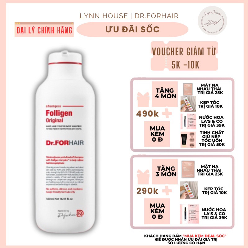 Dr. FORHAIR Folligen Original Shampoo