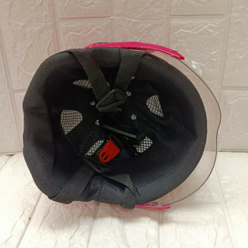 Mũ bảo hiểm trẻ con khủng long có kính che mặt mũ siêu cute cho bé