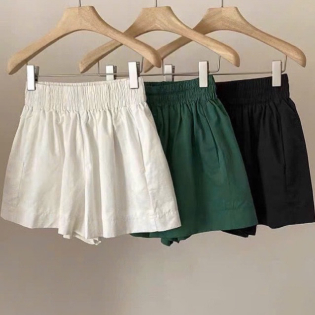 Quần short kaki trơn hàng mới fom chuẩn 4 màu hottrend_015