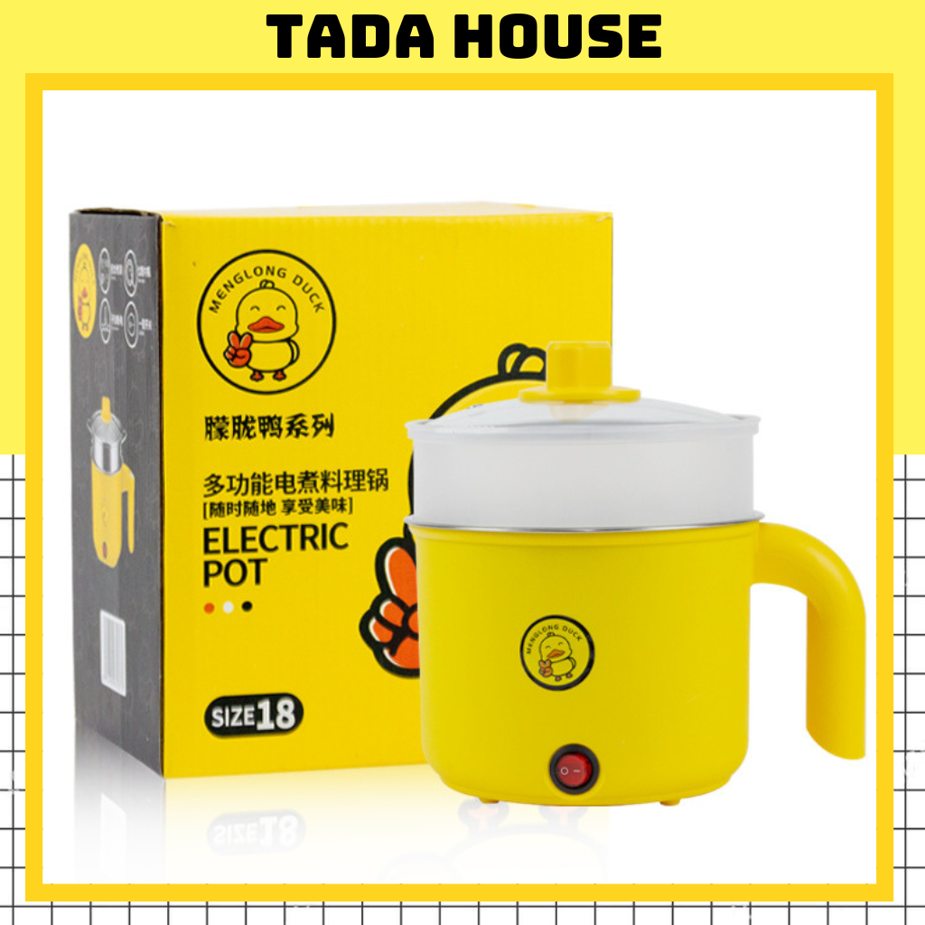 Nồi điện mini, nồi cơm nấu hấp đa năng, nồi điện thông minh sinh viên tiện lợi - TADAHOUSE