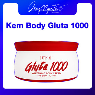 Kem body trắng da, dưỡng ẩm, kết cấu dạng lotion không bết rít, thấm nhanh vào da 150gr - LE'PEAU