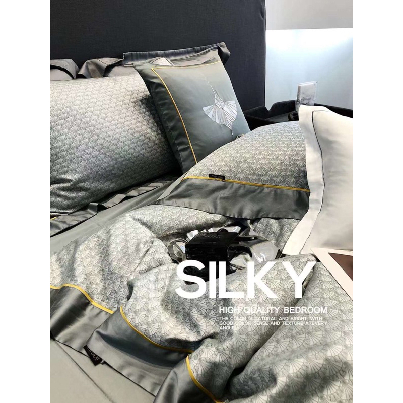 BST Chăn Ga 120s Plant Silk Markcross hộp đen New sesson 2024