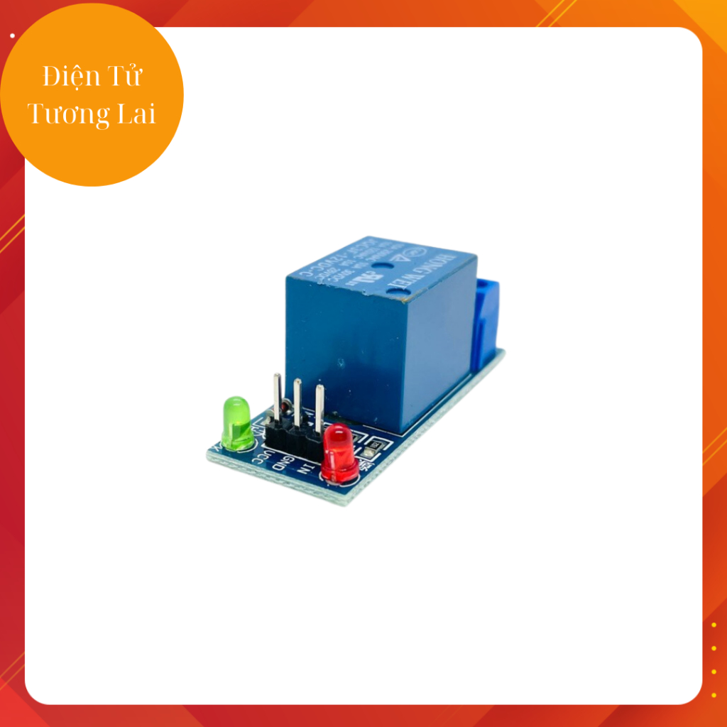 Module Relay 1 Kênh 12V 10A Âm Kích