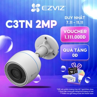 Camera WI-FI EZVIZ C3TN 2MP, Ngoài Trời, Không/Có Màu Ban Đêm, IP67