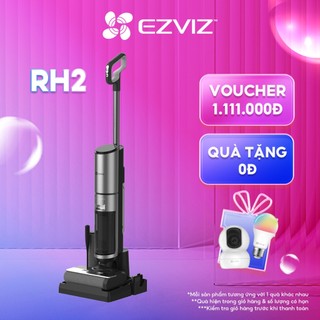 Ezviz Máy Lau Sàn Hút Bụi Không Dây Cầm Tay RH2 lực hút 12000PA - Giặt Sấy Thông Minh