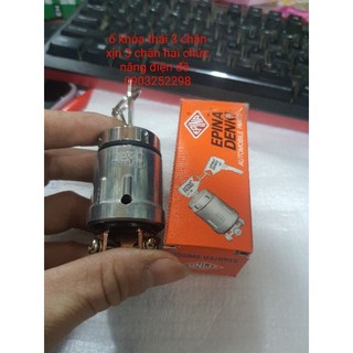 ổ khóa thái 3 chân điện đề ô tô - xe máy , xe 3 gác LOẠI XỊN CỔ NGẮN