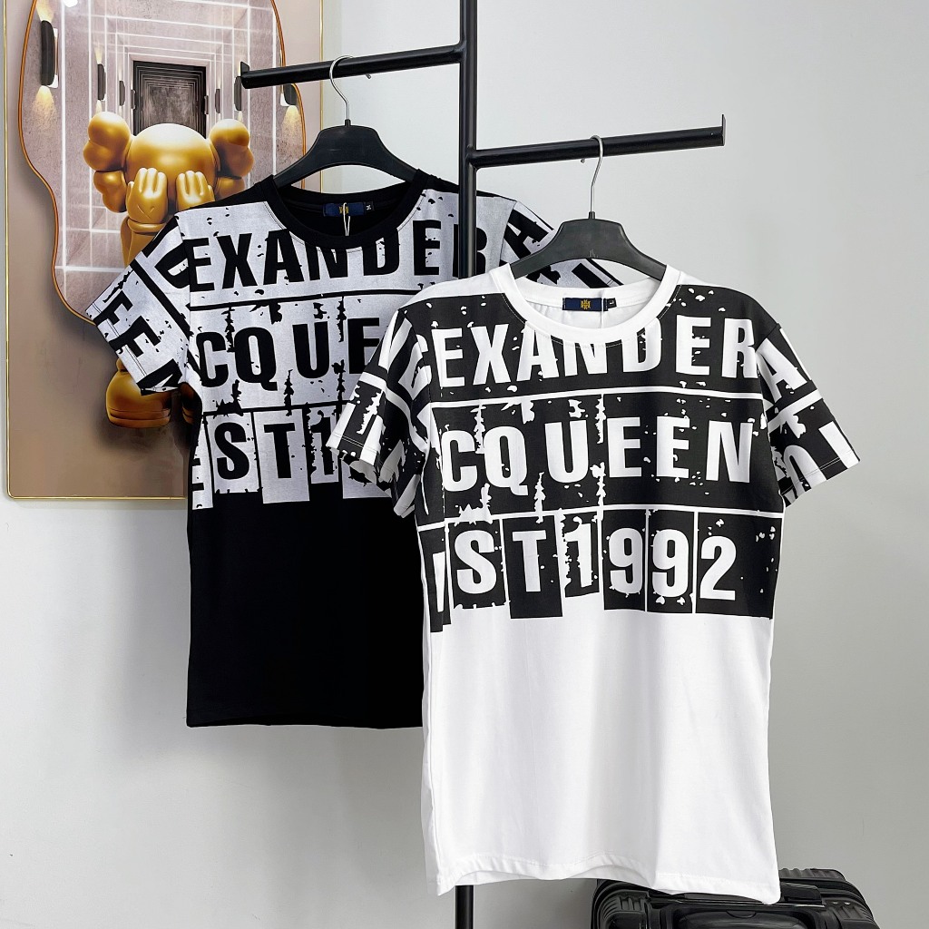 Áo thun cổ tròn, áo nam tay ngắn in họa tiết 1992 thời trang hot trend, chất vải cotton mềm mịn thoáng mát