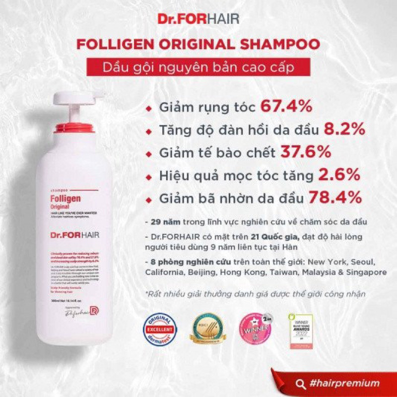Dr. FORHAIR Folligen Original Shampoo