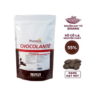 Socola Puratos Nguyên Chất 38% - 75% Hạt Nút Đen / Trắng / Sữa 1KG