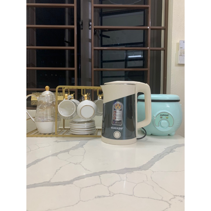 Ấm siêu tốc GK ST28 - Thiết kế mới 2 lớp dày, siêu đẹp, lịch sự