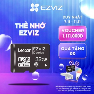 Thẻ nhớ Micro SD EZVIZ x LEXAR 32GB/ 64GB Tốc Độ Cao Cho Camera, Điện Thoại Chính Hãng
