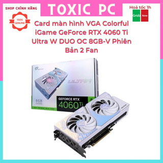  Card màn hình VGA Colorful iGame GeForce RTX 4060 Ti Ultra W DUO OC 8GB-V Phiên Bản 2 Fan 