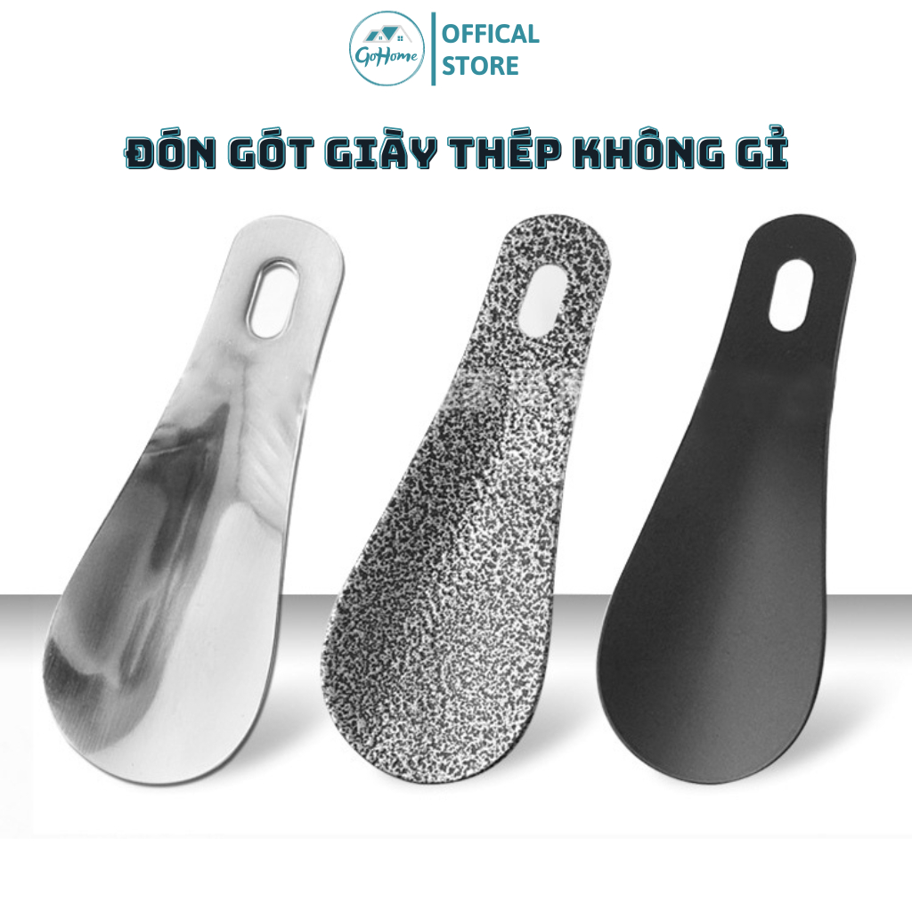 Đón Gót Giày Kim Loại Cao Cấp, chất liệu INOX không gỉ, chiều dai 10cm tiện lợi