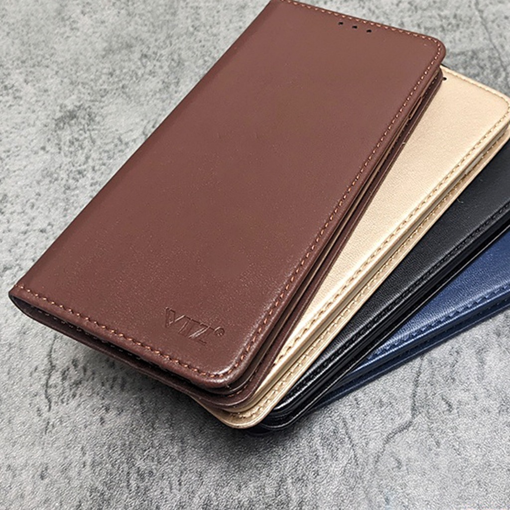 Bao Da VTZ Nắp Gập Có Ví Ngăn Đựng Thẻ Chống Xem Phim cho iP 15Promax 15Pro 14Promax 13Promax 12Promax 11Promax