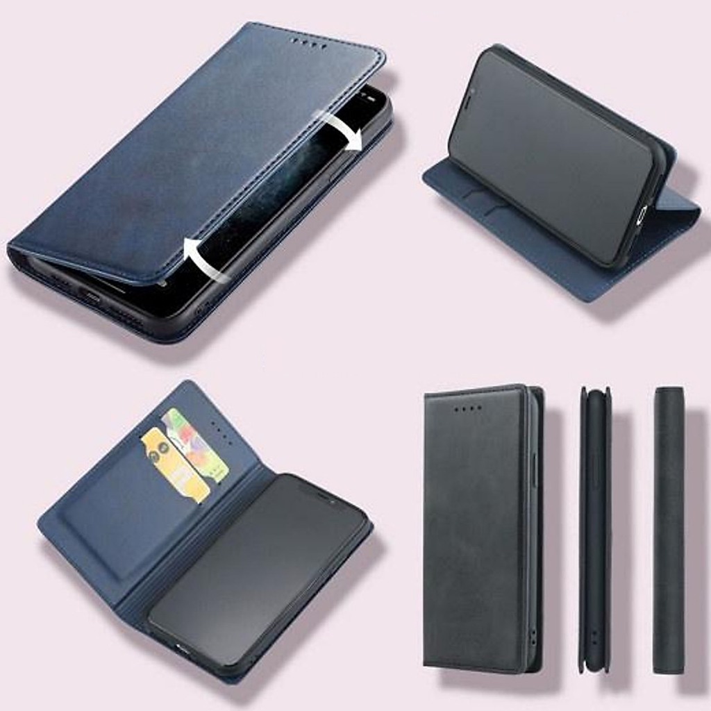 Bao Da VTZ Nắp Gập Có Ví Ngăn Đựng Thẻ Chống Xem Phim cho iP 15Promax 15Pro 14Promax 13Promax 12Promax 11Promax