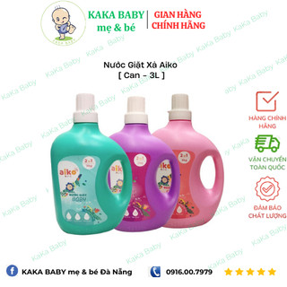 Nước giặt xả aiko cho bé 3000ml ✅