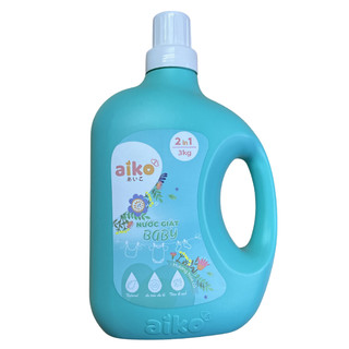 Nước giặt xả Aiko cho bé 3000ml ✅