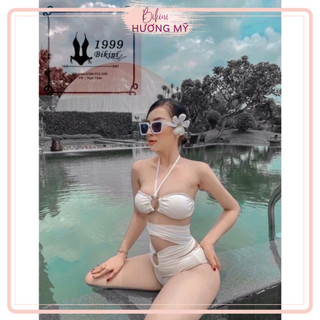 BiKiNi đồ bơi đi biển phối 2 khoen sang chảnh