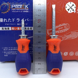 Tua vít lùn tu vít mini Protek 2 đầu Chính Hãng