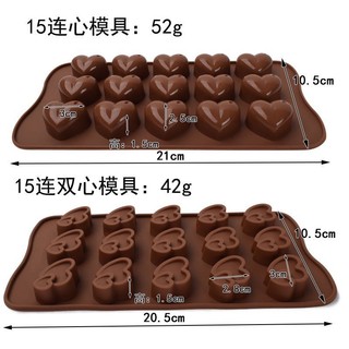 khuôn silicon làm Socola, Rau câu