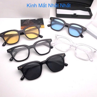 Kính mát thời trang nam nữ Hàn Quốc mắt màu