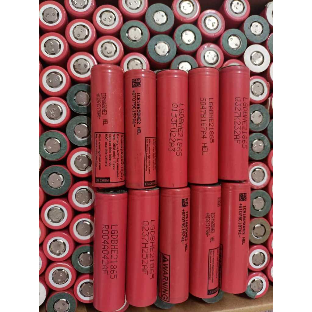 Pin 18650 LG HE2 dung lượng 3300mAh - 3.7V xả 20A  / Tháo khối