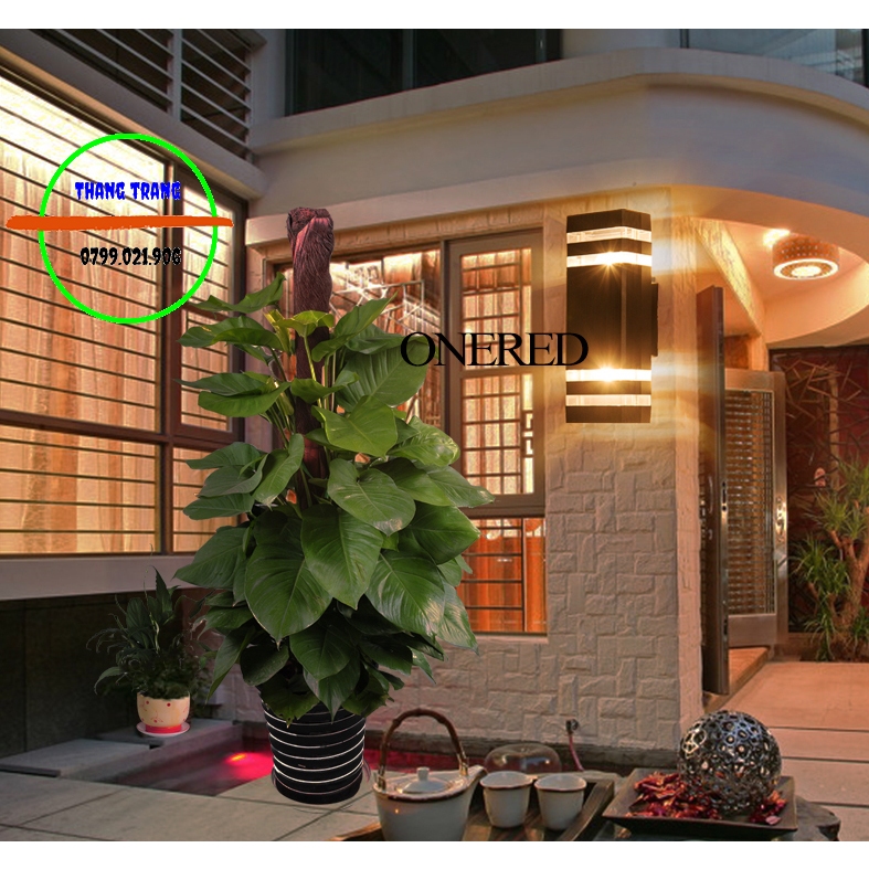 Đèn treo tường, đèn gắn tường cột trang trí trụ cột, cửa nhà, mái hiên cầu thang, Bảo hành 3 Năm