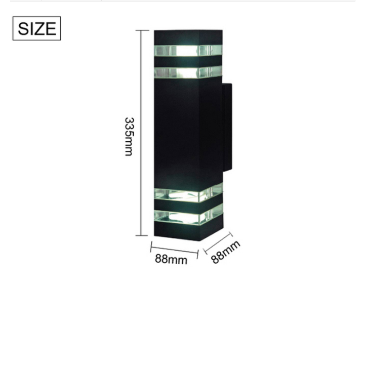 Đèn treo tường, đèn gắn tường cột trang trí trụ cột, cửa nhà, mái hiên cầu thang, Bảo hành 3 Năm