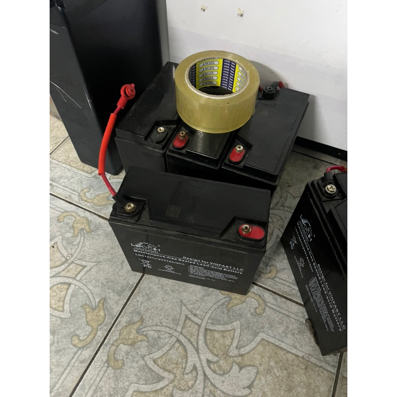 Bình ắc quy cũ 12vol 21ah dung lượng 90%