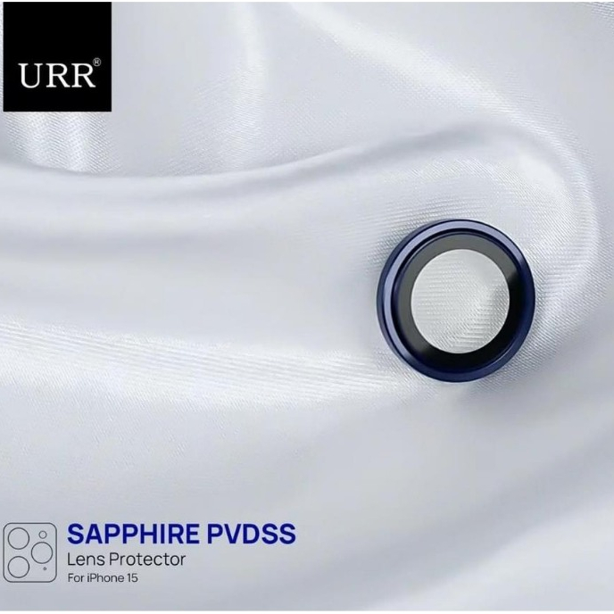 AUTOBOT URR SAPPHIRE PVDSS - Khung dán bảo vệ Lens Camera Smart Phone 15 Pro Max , cao cấp bằng Sapphire nguyên khối