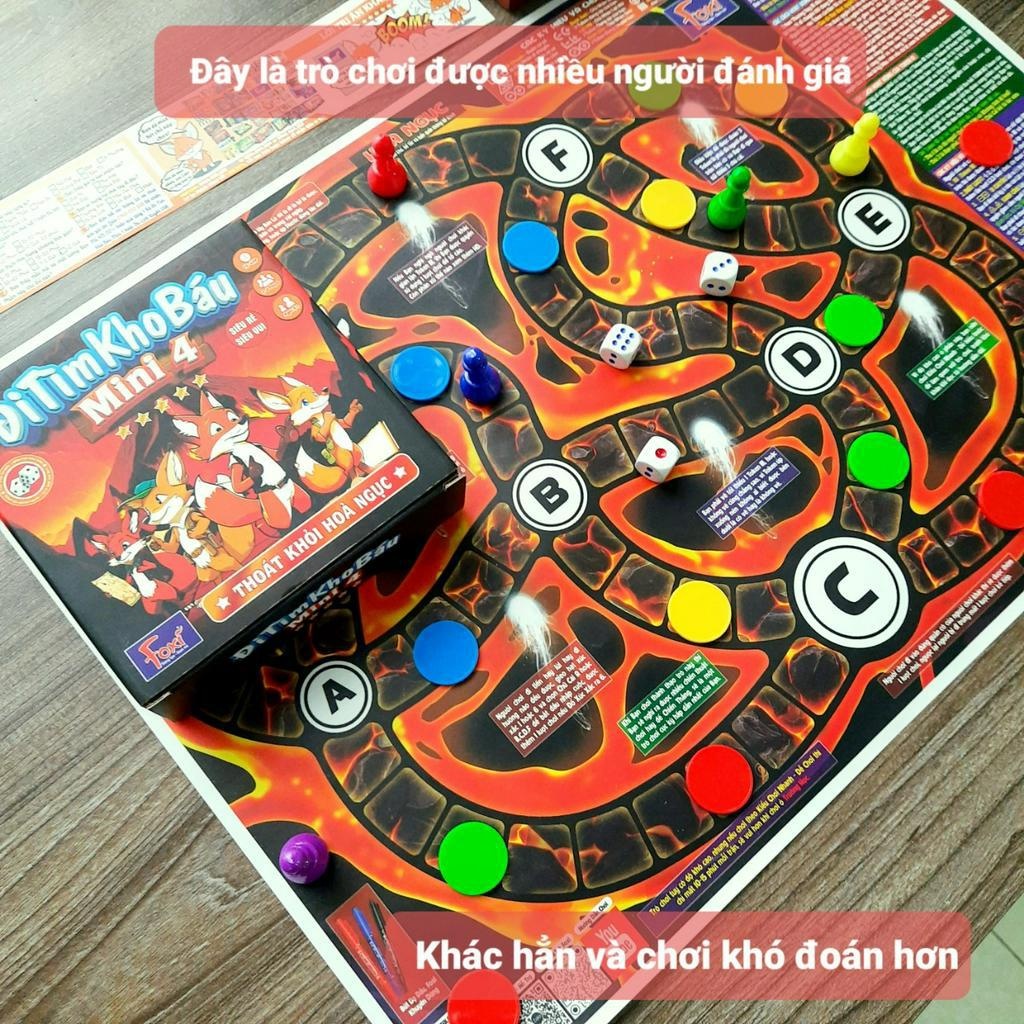 Board game-Đi tìm kho báu mini