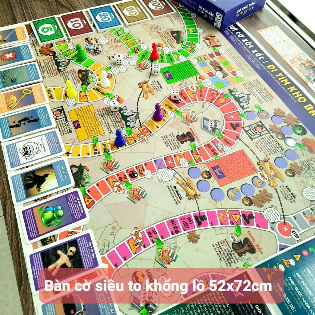 Board game-Đi tìm kho báu mini