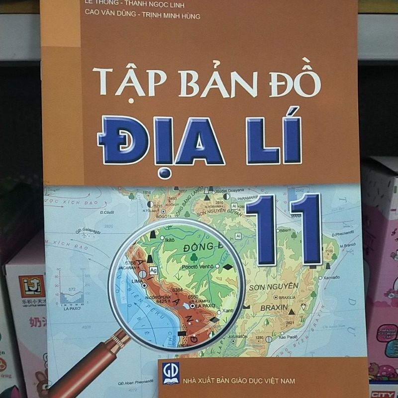 Tập Bản Đồ Địa Lý 11