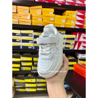 Giày trẻ em Air Force 1 màu trắng