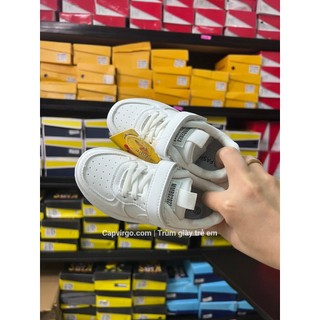 Giày trẻ em Air Force 1 màu trắng