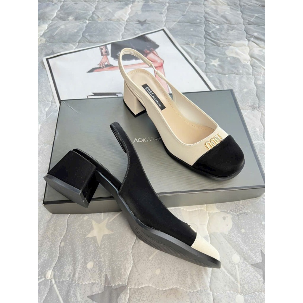 Xăng đan Cao Gót 4cm Mềm Mại Thời Trang Cho Nữ D18